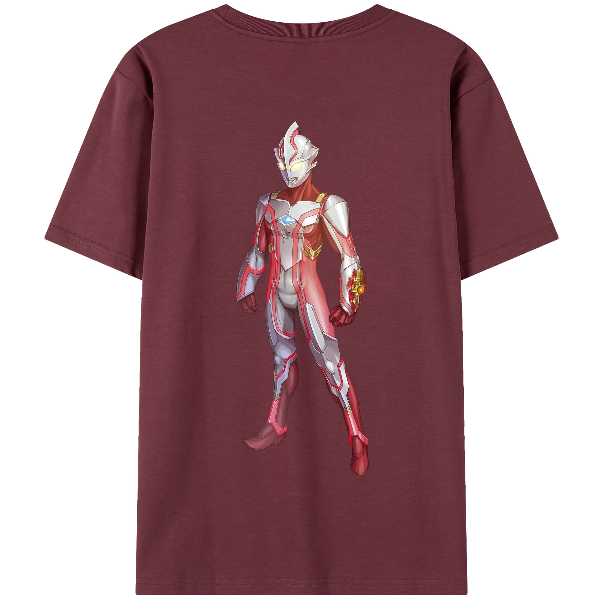 （画像用） ウルトラマン Ultraman 綿100％半袖Tシャツ（背面プリント）